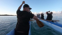 322nd Civil Affairs Brigade hits the water for a canoeing PRT session