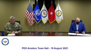 PEO Aviation virtual Town Hall - 19 August 2021