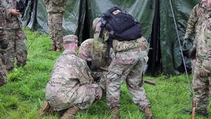 41st and 2CR Soldiers Prepare Living Areas for Afghan Evacuees