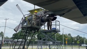 NY Air National Guard gets historic HC-130 aircraft at its front gate