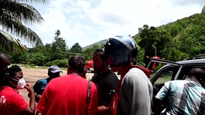 Coast Guard conducts medevac in Haiti