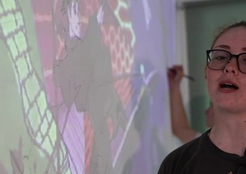 Combat engineers from Battle Group Poland assist elementary school remodel