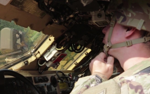 Ohio Army National Guard military police train on new M-ATVs