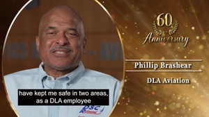 DLA 60th Anniversary Shout Out: Phillip Brashear, DLA Aviation