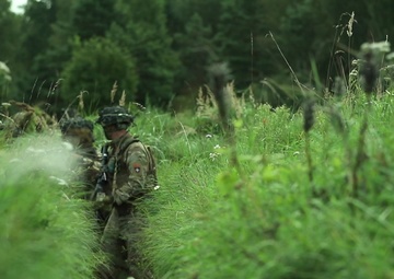 Battle Group Poland hosts Multinational Corps Northeast commander