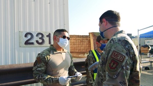 Ramstein Air Base Sanitation measures
