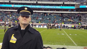 3rd Infantry Division Soldier shout out for West Point vs Georgia State