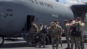 Around the Air Force: Ramstein Responds, Helping Haiti, Fighting Fires
