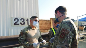 Ramstein Air Base Sanitation Measures