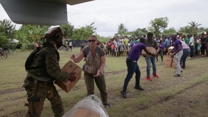 Marines with 2nd Marine Aircraft Wing provide humanitarian aid to Haiti