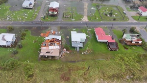 Coast Guard conducts Hurricane Ida post-storm overflights along the Gulf Coast