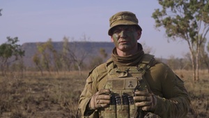 Exercise Koolendong: Brigadier Ash Collingburn Interview (Medium)