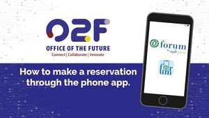 AFIMSC Office of the Future - How to Make a Reservation using the Phone App