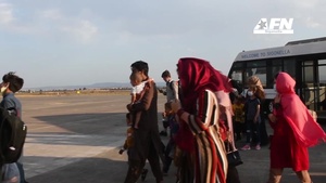 Afghanistan Evacuees Depart NAS Sigonella for U.S.
