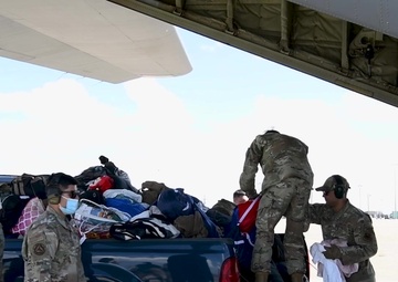 Task Force-Holloman receives first Afghan evacuees
