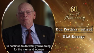 DLA 60th Anniversary Shout Out: Don Peschka (retired), DLA Energy