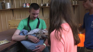 Tyndall EFMP program hosts families at local zoo