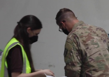 National Guard Soldier Shares Experience Supporting Afghanistan Evacuation Efforts in Kuwait