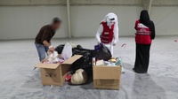 Soldiers Work with Local Organizations to Support Afghanistan Evacuation Efforts in Qatar