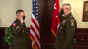 BG Mark Bennett Promotion Ceremony
