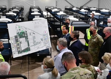 USNORTHCOM Command Team visits TF Liberty at JBMDL