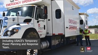 USACE First Temp Power Install for Hurricane Ida