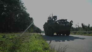 Battle Group Poland practices speed of deployment in deployment readiness exercise, Rifle Ready 3