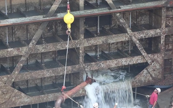 David D. Terry Lock and Dam Dewatering
