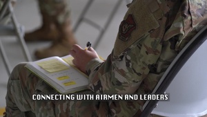 Chief Master Sergeant of the Air Force JoAnne S. Bass visits Joint Base Pearl Harbor-Hickam