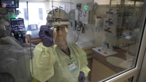 U.S. Army Medical Team Helps Idaho Hospital in Battle Against COVID-19