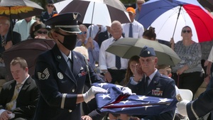 Col. Richard E. Cole, USAF. Fort Sam Houston National Cemetery, Doolittle Raider, Cam-B
