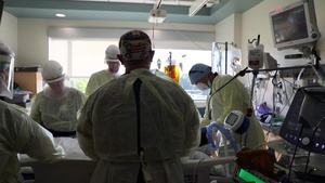 U.S. Army Medical Team Helps Idaho Hospital in Battle Against COVID-19