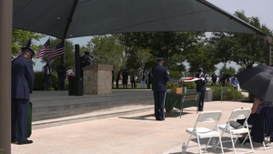 Col. Richard E. Cole, USAF. Fort Sam Houston National Cemetery, Doolittle Raider, Cam-A