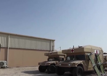 Medical Soldiers in Qatar support Afghan evacuation