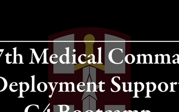 807th MC (DS) G4 Bootcamp