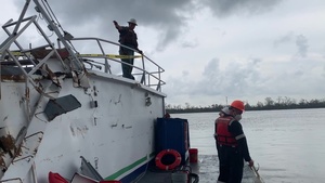 Coast Guard continues to support Hurricane Ida recovery efforts