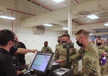 PX Opens in Qatar for Soldiers Aiding the Afghanistan Evacuation Effort