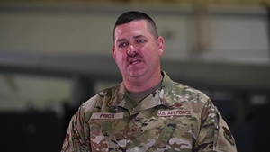 Interview of Chief Master Sgt. Shane Price, command chief for the 175th Wing