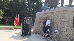 Soldier sings 'America the Beautiful' during Fort McCoy 2021 Patriot Day observance