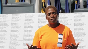 Capt. Shanee Allen interview for WRAIR 9/11 Rememberance Miles event