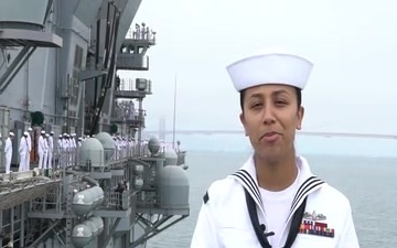 USS Tripoli San Francisco Fleet Week Shout Outs