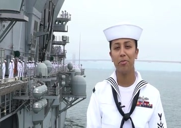 USS Tripoli San Francisco Fleet Week Shout Outs