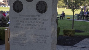 Army Bugler Preforms for 9/11 20th Anniversary Ceremony