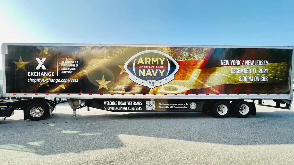 Exchange Rolling Out New Truck Wrap Ahead of 124th Army-Navy Game