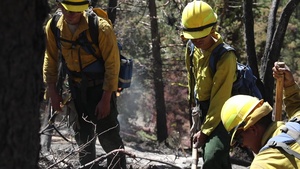 2-3 INF soldiers support Wildland Firefighting Response
