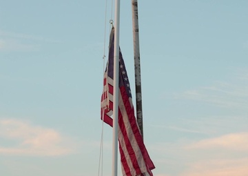 Boy Scouts retire flags on September 11th
