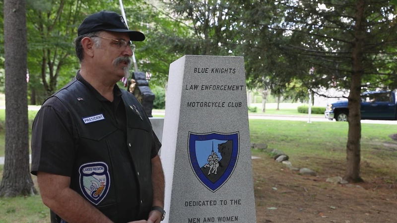 Blue Knights Honor Soldiers, Law Enforcement at N.H. Veterans Cemetery