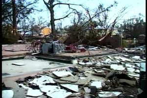 Devastation in Mississippi