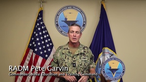 Commander, Naval Education and Training Command addresses Suicide Awareness Month