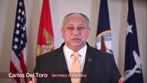 SECNAV Del Toro Hispanic Heritage Month Remarks